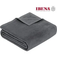 Wohndecke Luxus, IBENA, verschiedene Größen, uni, Kuscheldecke, Premium, made in Europe!