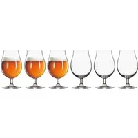 SPIEGELAU Bierglas Spiegelau Biertulpe 6er Set, Kristallglas