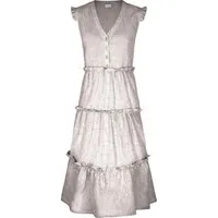 FELICITAS Maxikleid Maxi-Leinenkleid Klea