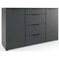 Wimex Kombikommode Level by fresh to go, 2-türig mit 4 Schubladen, soft-close Funktion, 135cm breit, 84cm hoch