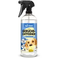 bio-chem Geruchsentferner Enzymreiniger 750 ML für Hunde- & Tiergerüche (1x Geruchsentferner Hund 0.75 l Handsprayflasche)