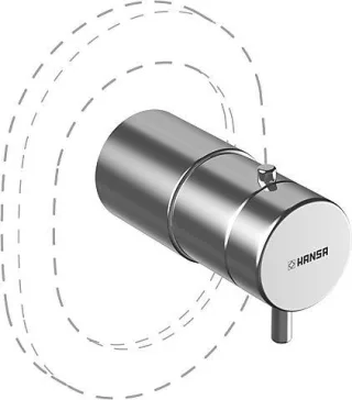 Hansa Umbausatz Einhebelmischer in Thermostat für Unterputz-Körper 100, Hansa Umbausatz 0822 8220100