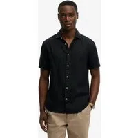 Superdry Leinenhemd RIVIERA S/S LINEN SHIRT aus 100% Leinen