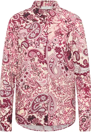 ETERNA - Bluse Viskose Langarm pink - Gr. - 42/Langarm