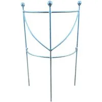 Hirsch Terracotta Rankgitter Staudenhalter halbrund H:50 B:30 T:16cm Vollmaterial, massiv-stabil-freistehend