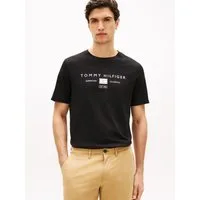 Tommy Hilfiger T-Shirt BRAND LOVE MONO STACK aus Jersey mit Logo