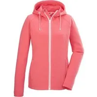 Killtec Strickjacke KOS 33 WMN FLX JCKT Damen Powerstretchjacke mit Kapuze, Taschen, Kinnschutz