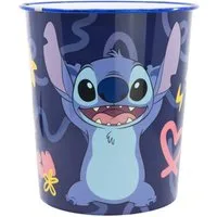 Disney Mülleimer Stitch Abfalleimer 10 Lt für Kinderzimmer mit fröhlichem Design