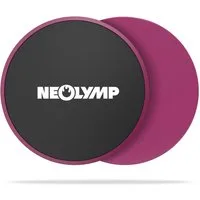NEOLYMP Pilates-Reformer Pilates Slider - Reformer-Übungen für Zuhause & Studio - Gliding Discs, (Ganzkörper - Yoga & Pilates Sliders Fitness Gliding Discs 2er Set), Doppelseitige Gleitscheiben für Hartboden & Teppich - Core Training