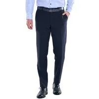 Engbers Anzughose Herren Anzug-Hose gemustert, Saphirblau