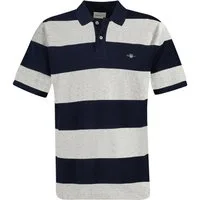 Gant Poloshirt Herren Poloshirt Baumwolle BLOCK STRIPE POLO
