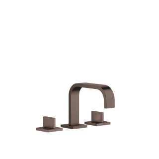 Dornbracht Waschtisch-Dreilochbatterie mit Ablaufgarnitur MEM 20705782 Dark Bronze gebürstet,2070578 20705782-43