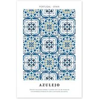 Posterlounge Wandbild Azulejo (englisch), Editors Choice, erhältlich als Poster, Leinwandbild, Wandsticker oder Acrylglasbild