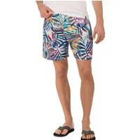 Trigema Shorts TRIGEMA Bade-/Freizeitshorts mit Druckmotiv (1-tlg)