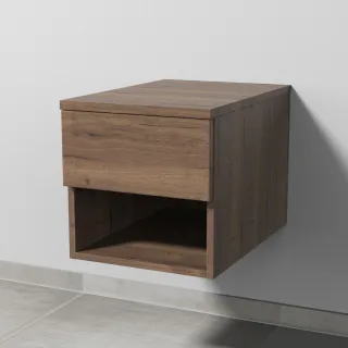 Sanipa Anbau-/Solitärschrank 2morrow (P2350) 340x350x520 Eiche-Tabak, P235050 P235050