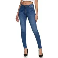 REPUBLIX Stretch-Jeans GEENA Damen Mid Waist Stretch Denim Jeans Basic