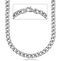 Firetti Edelstahlkette Schmuck Geschenk Halskette Panzerkette