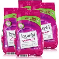 burti burti Compact Feinwaschmittel 1,1kg- Waschpulver (4er Pack) Colorwaschmittel