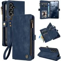 Tec-Expert Handyhülle Geldbörse Hülle mit RFID Schutz für Samsung Galaxy A26 5G 6.5 Zoll, 6.5", Klapphülle Cover Case mit Kartenfach Geldfach Münzfach