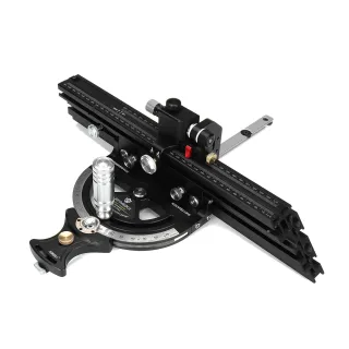 HONGDUI HD-MG21 Mitre Gauge Fence Fit For Most Bosch Festool Dewalt Small Table Saw 50 Degree Angle Fence Use for Small