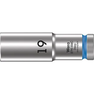 Wera 8790 HMC Deep Steckschlüsseleinsatz mit 1/2"-Antrieb Blau - 05004559001