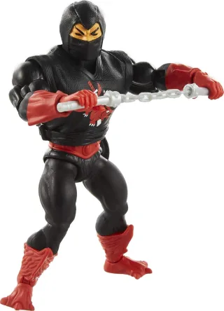 Masters of the Universe GVW66 - Origins Ninjor Actionfigur ca. 14 cm große Actionfigur Figuren zum Spielen und Sammeln Geschenk für 6- bis 10-Jährige und erwachsene Sammler