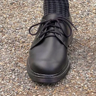 Shoezuu 3 Eye UK Shoe Black 36