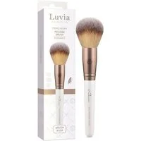 Luvia Cosmetics Puderpinsel POWDER BRUSH, Nurai-Pinselhaare, fluffig, sanft, für loses und gepresstes Puder.