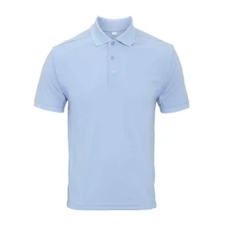 Premier - "Coolchecker" Poloshirt für Herren (Hellblau)