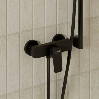 KLUDI-X3 Duscharmatur 428313981 eigensicher, schwarz matt