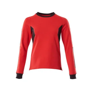 MASCOT Damen Sweatshirt ACCELERATE Verkehrsrot / Schwarz 5XL - 18394-962-20209-5XL