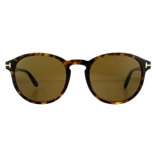 Tom Ford Lunettes De Soleil Dante FT0834 52J Sombre Havane Roviex Brun