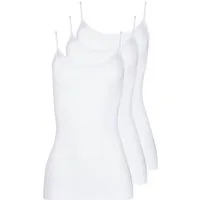 Pompadour Achseltop 3er Pack Damen Spaghettitop Intime (Packung, 3-St) -