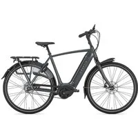 Gazelle E-Bike Gazelle Arroyo C5 HMB Elite 500 Wh Herren grau 2025, 5 Gang Shimano Nexus 5, Nabenschaltung, Bosch Performance Line smart System, 500 Wh