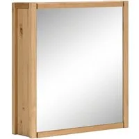 Home affaire Spiegelschrank Tina Badmöbel, Spiegel, Breite 61,5 cm, Massivholz