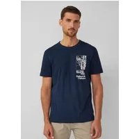 s.Oliver Kurzarmshirt T-Shirt Softes Baumwoll-T-Shirt mit Artwork