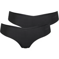 sloggi String Hipstring Zero Microfibre saumlos, leicht, unsichtbar unter Kleidung, im 2er Pack