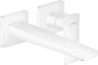 Hansgrohe 2-Loch Waschtischarmatur Unterputz Metropol F-Set mattweiss langer Ausl., 32526700 32526700