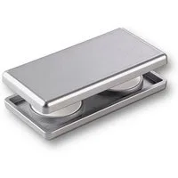 nodeko Magnethalter für Gardinen 1 Stück Magnetgriff, für Flächenvorhänge, Schiebegardinen, Rollos, als Pinnwandmagnet, stark & funktionell, Größe 4 cm x 8 cm