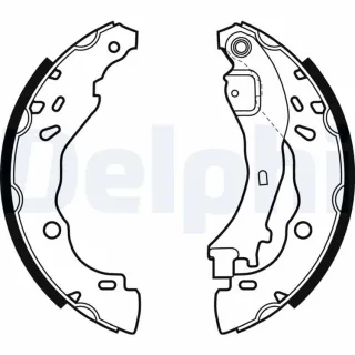 Delphi Bremsbacken hinten Citroen Fiat Lancia Peugeot LS1975