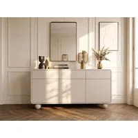 Compleo Kommode Sideboard elegant, auf runden Füßen, Breite: 160 cm ALDOS