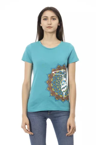 Mandala T-Shirt mit kurzen Ärmeln