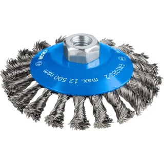 Bosch PRO Kegelbürste Heavy for Metal, gezopf 115mm - 2608622058