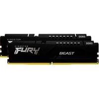 DIMM 64 GB DDR5-6000 (2x 32 GB) Dual-Kit, Arbeitsspeicher schwarz, KF560C30BBEK2-64, Fury Beast, INTEL XMP, AMD EXPO