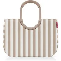 REISENTHEL® Tragetasche loopshopper L summerstripes coffee