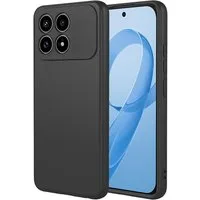 Wigento Handyhülle Für Xiaomi Poco F8 Pro TPU Silikon Schutzhülle Flexibel Dünn Schwarz, Stilvolle TPU Hülle, präzise Aussparungen, schützend