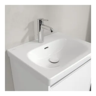 Villeroy und Boch Skyla Waschtisch 5A515501 445 x 550 x 150 mm, mit Überlauf, Weiß Alpin