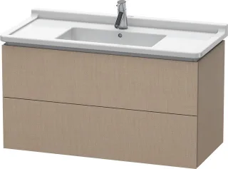 Duravit L-Cube Waschtischunterbau wandhängend Leinen Matt 1020x469x558 mm - LC626607575 LC626607575