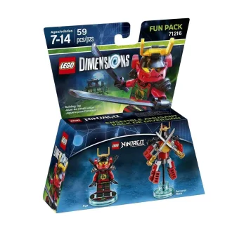 Lego Dimensions 71216 - Fun Pack: Lego Ninjago [Nya & Samurai Mech]