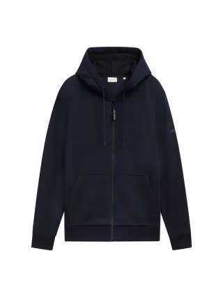 Tom Tailor - Basic Hoodie Sweatjacke sky captain blue - Gr. - XXL